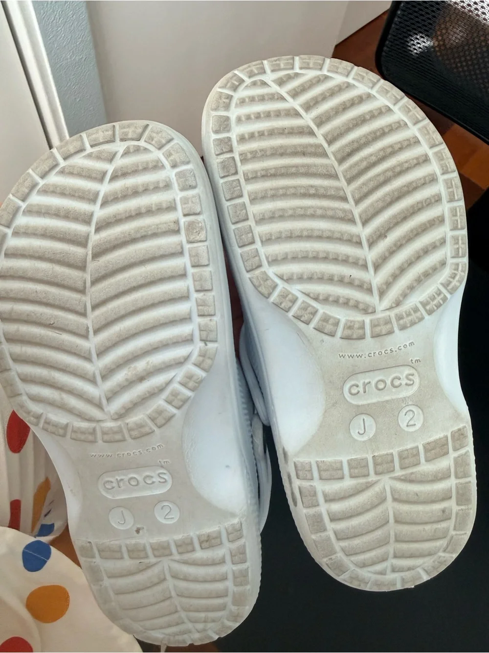CROCS Kids Light Blue Fuzzy-Lined Clogs with Colorful Charms